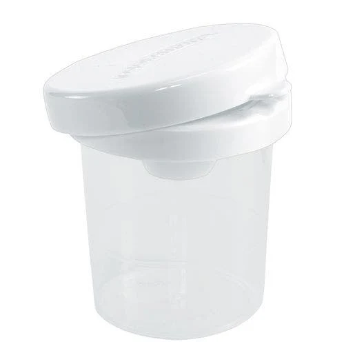 10 White Lid Paint Cups - Image 2