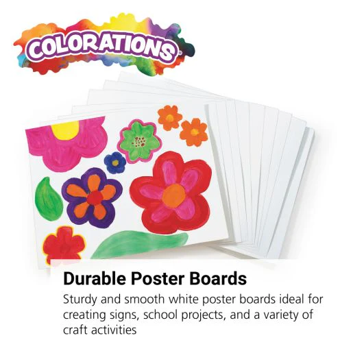 22x28in White Poster Board 6-Ply - Image 5