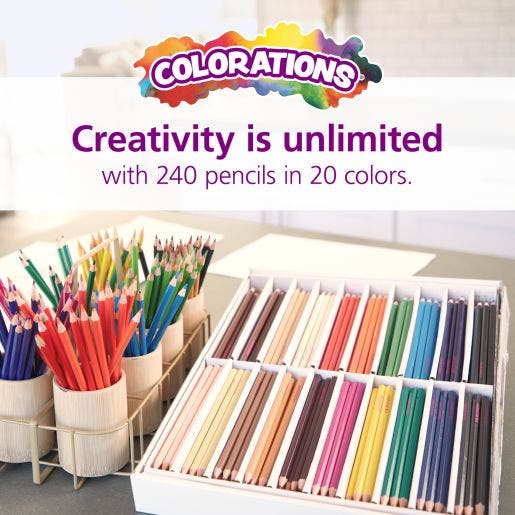 240 Colored Pencils 20 Colors - Image 5