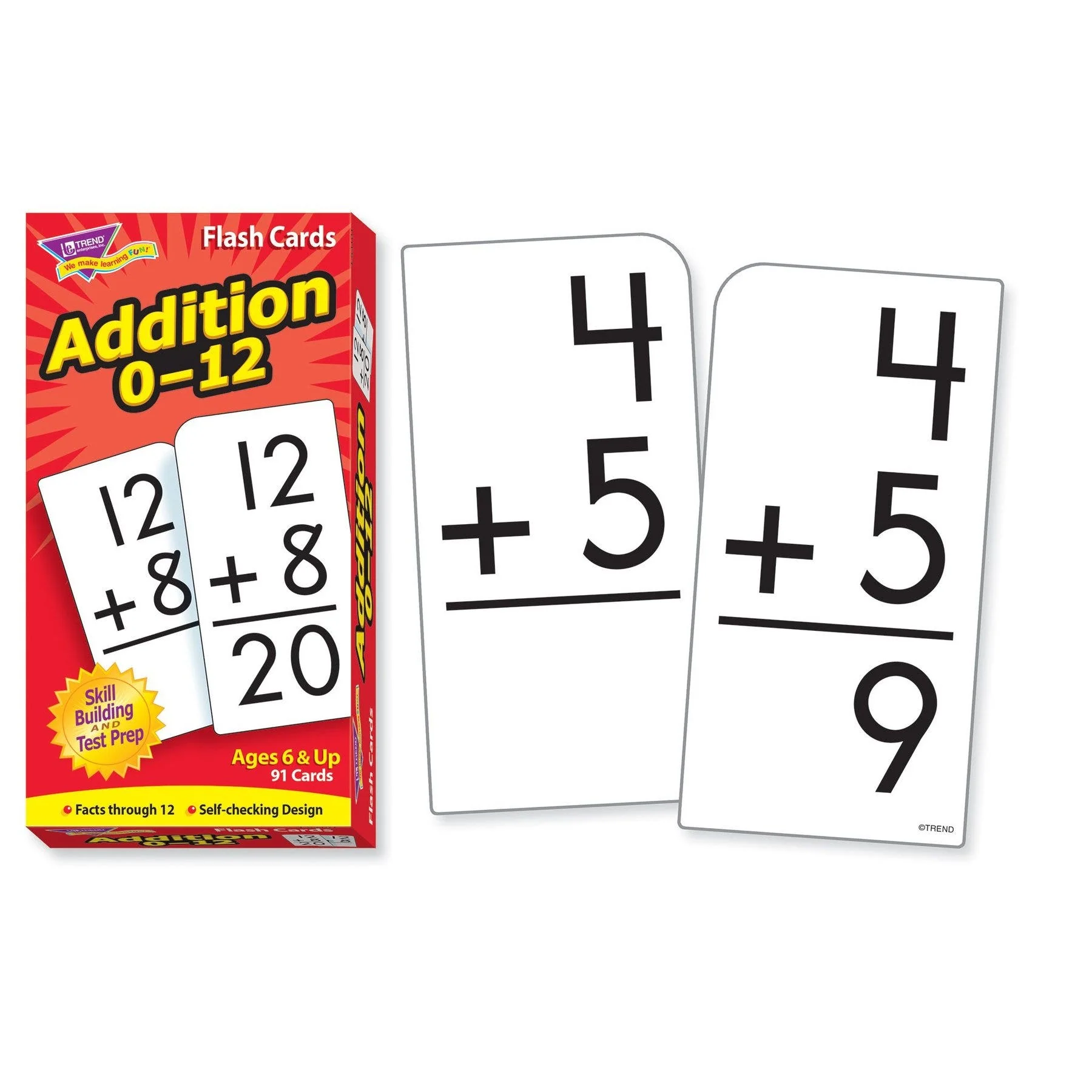 Addition 0 To 12 Flash Cards - Image 2