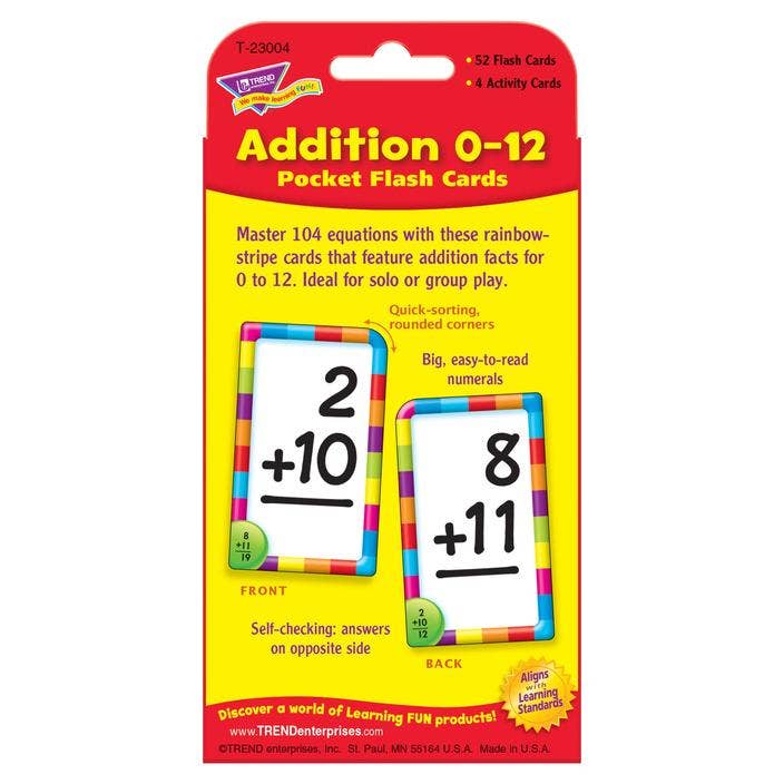 Addition Pocket Flash Cards - Image 4