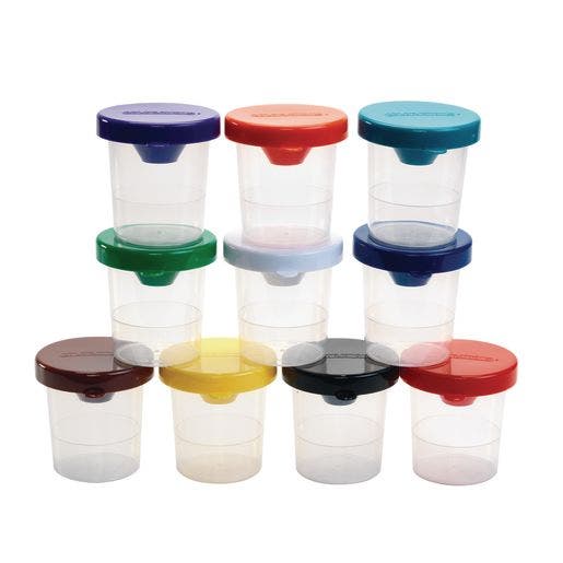 Air Tight No Mess Paint Cups Set Of 10 - Image 4