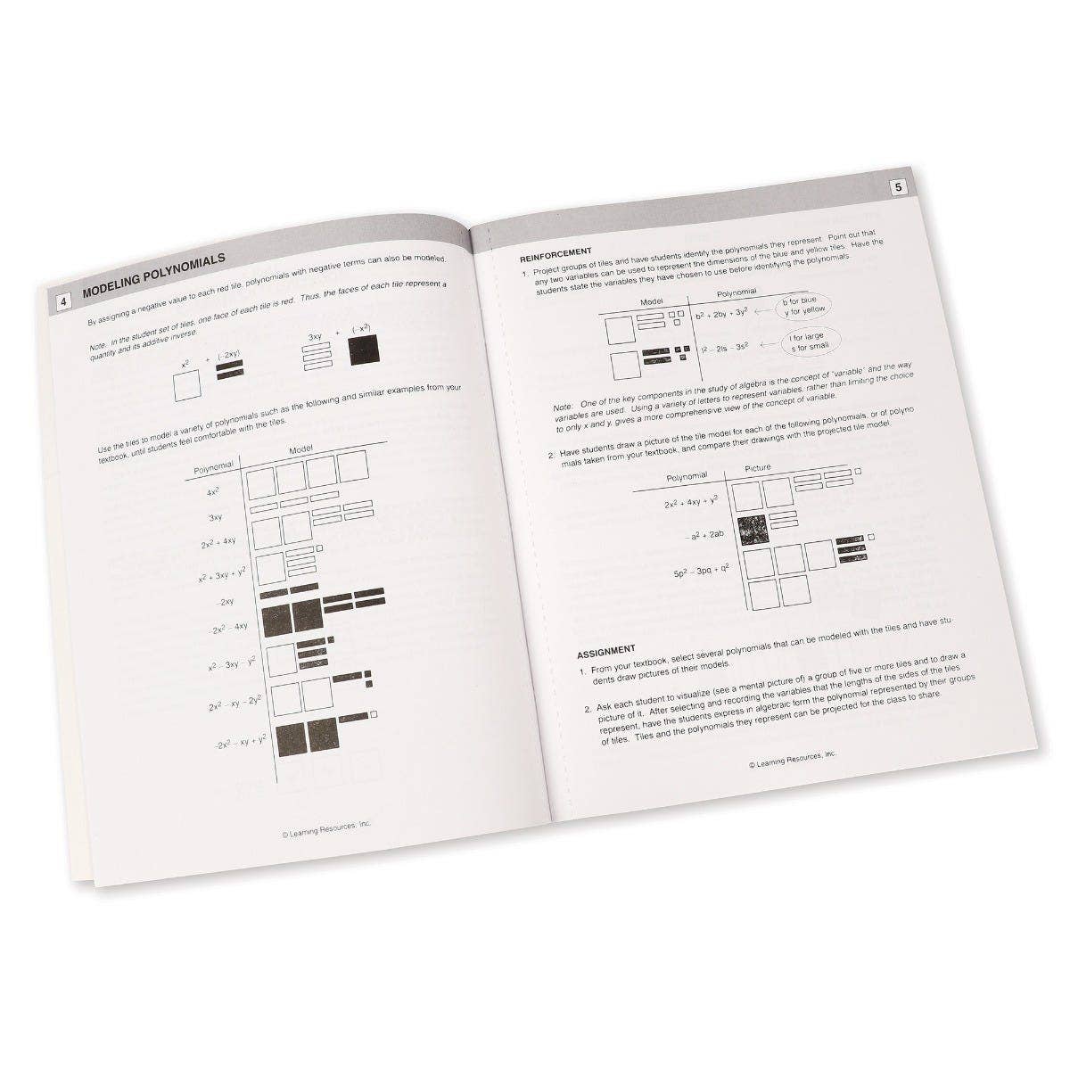 Algebra Tiles Class Set - Image 4