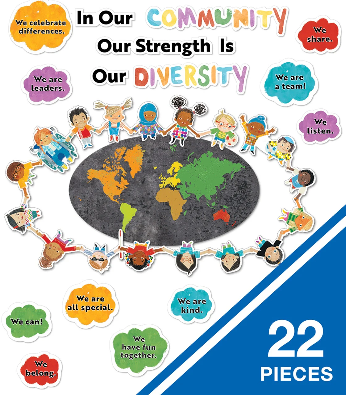 All Are Welcome Our Strength Is Our Diversity Bulletin Board - Image 2