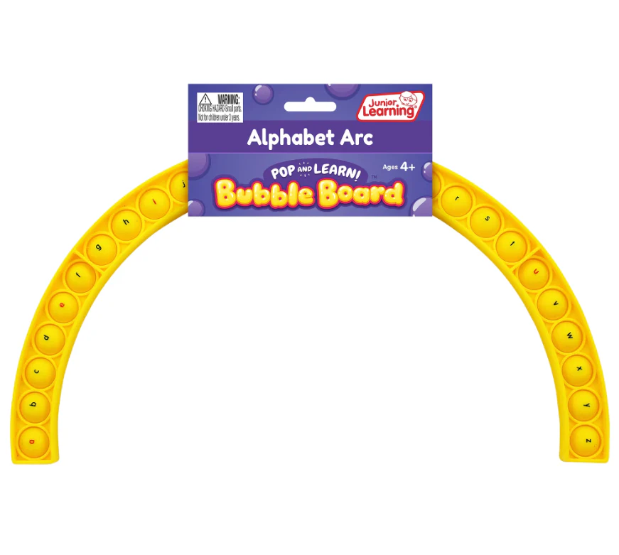 Alphabet Arc Bubble Board