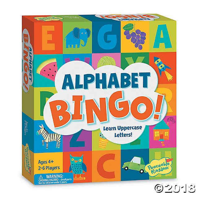 Alphabet Bingo Board Game by Peaceable Kingdom