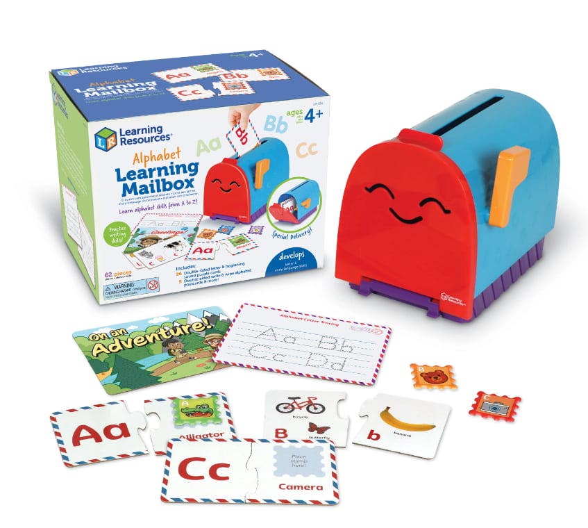 Alphabet Learning Mailbox