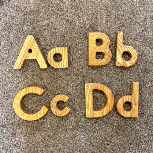 Alphabet Loose Parts Letter Set by Naturally Inspired Play - Image 2