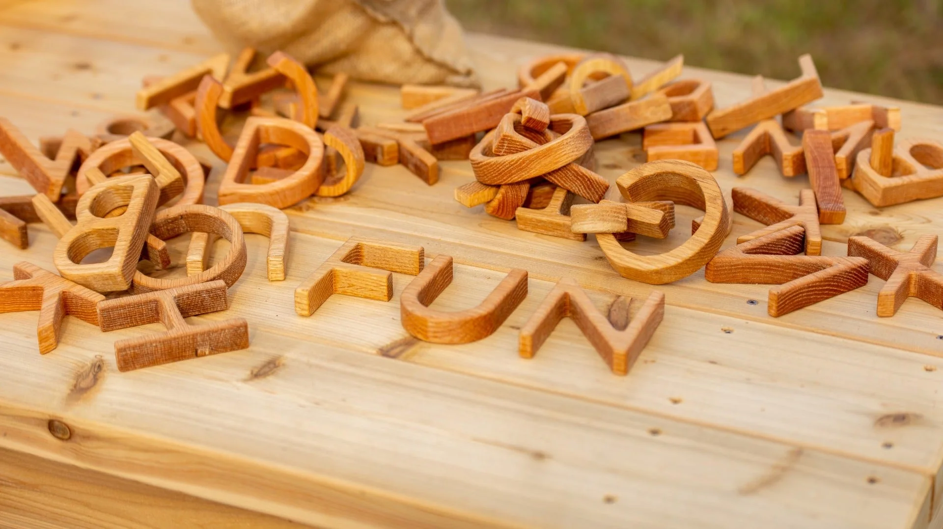 Alphabet Loose Parts Letter Set by Naturally Inspired Play - Image 4