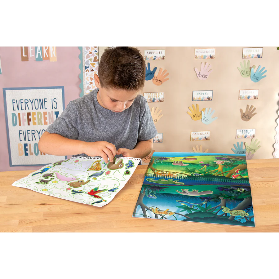 Animal Habitats Reusable Sticker Pad - Image 4
