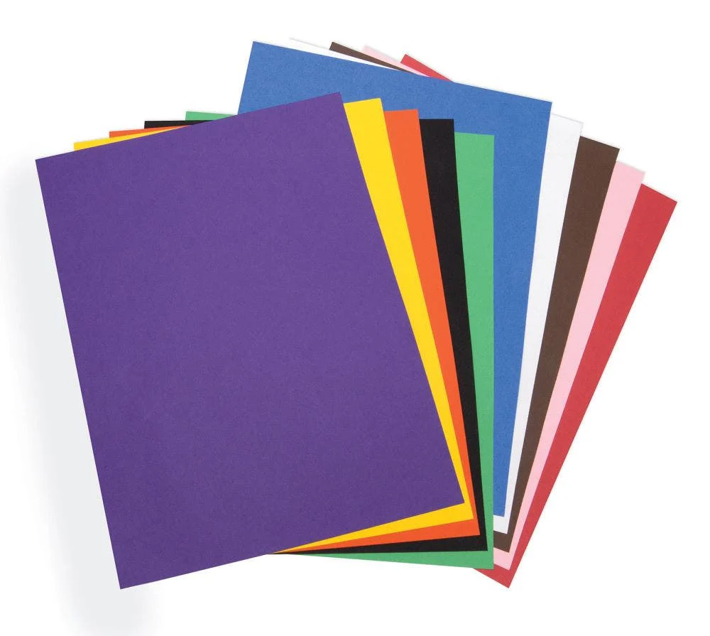 Assorted Tru-Ray Sulphite Construction Paper 9x12 - Image 2
