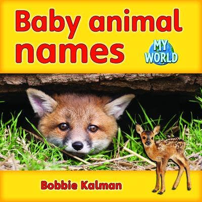 Baby Animals Names My World Reader Level C