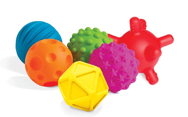 Baby Sensory Balls 6 pcs - Image 2