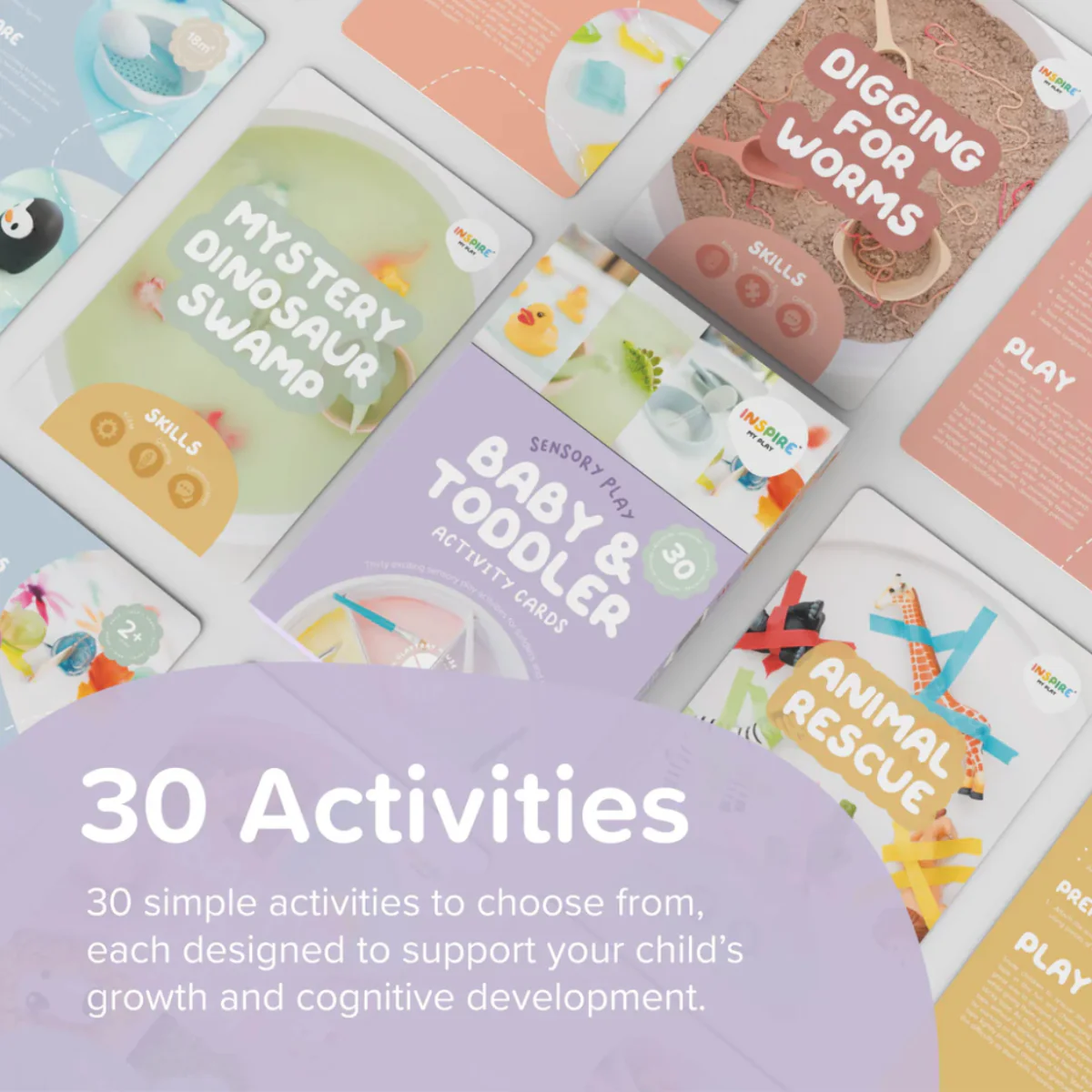 Baby & Toddler Cards for PlayTRAY - Image 3