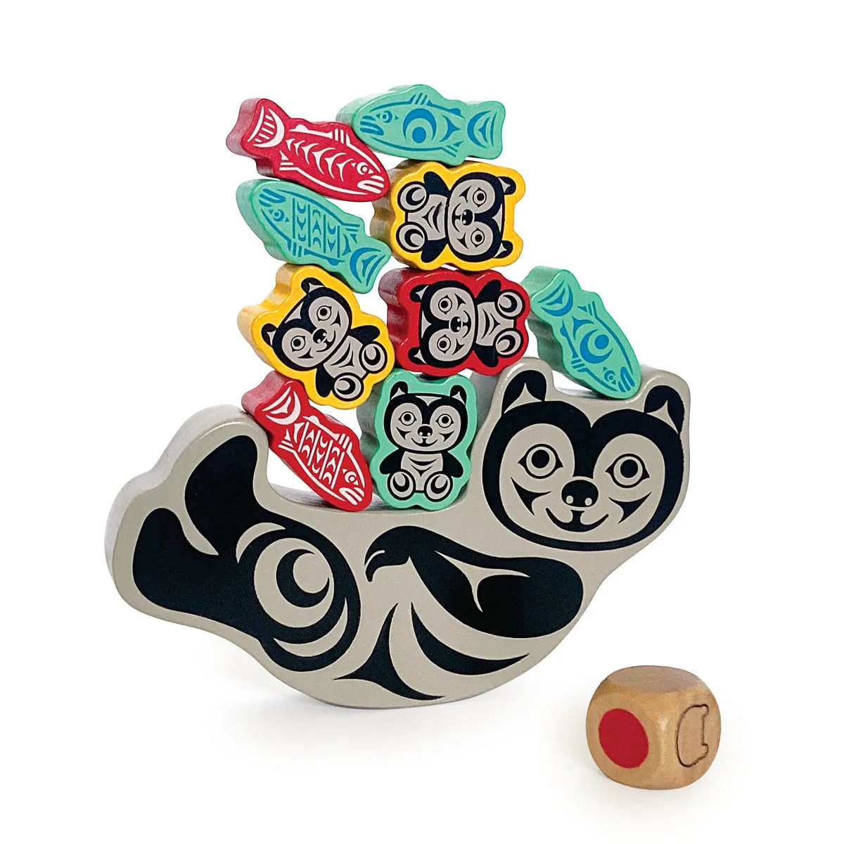 Balancing Game Bear and Cubs
