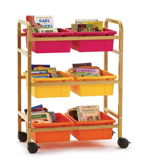 Bamboo Book Browser Cart - Image 8