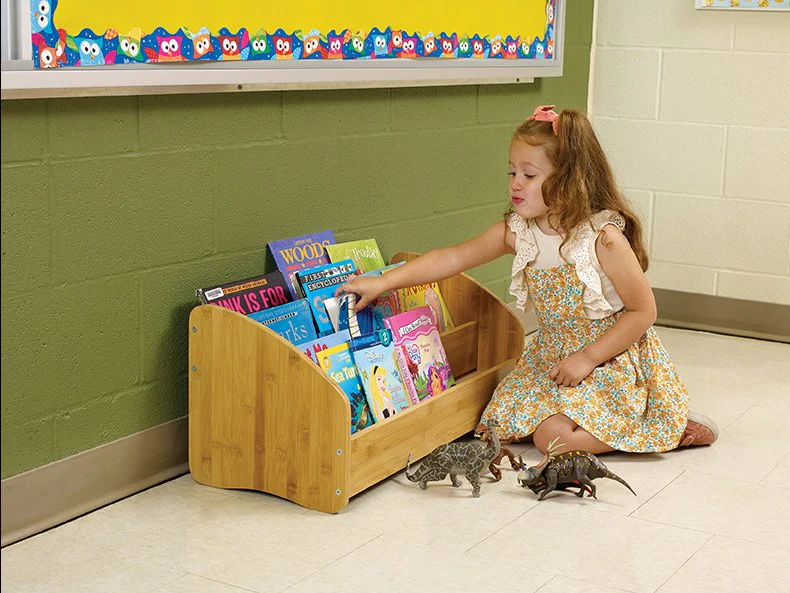 Bamboo Book Display Rack - Image 4