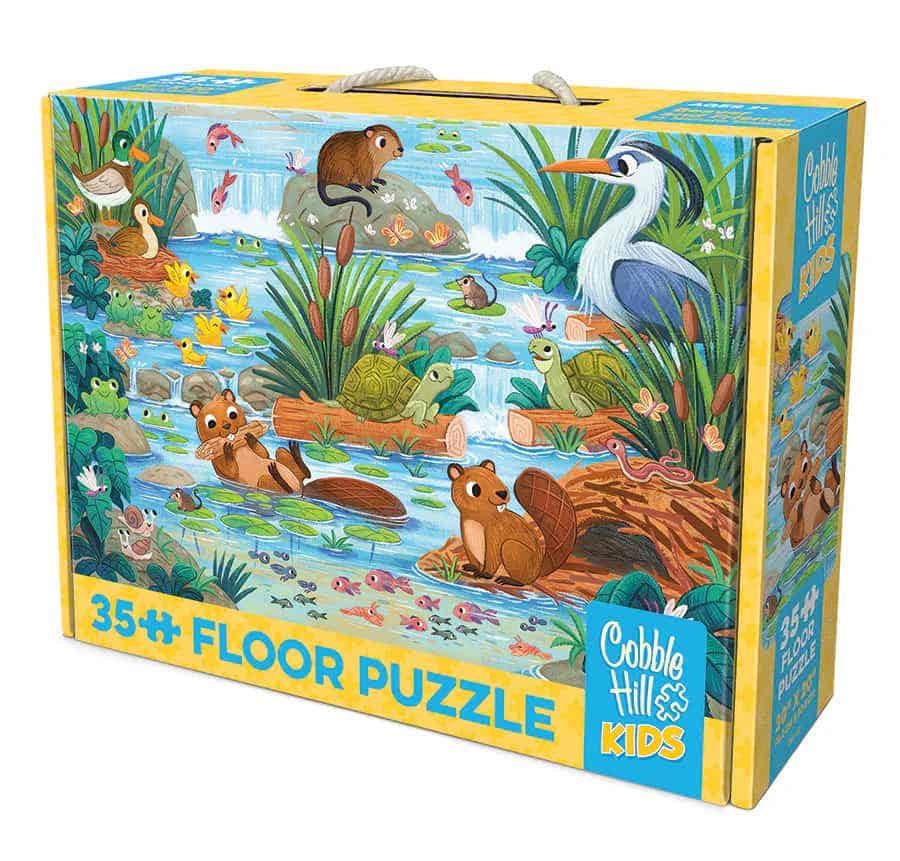 Beaver and Friends 35 pc Floor Puzzle - Image 2