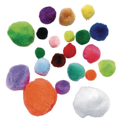 Big Bag Of Pom-Poms 1 Lb - Image 2