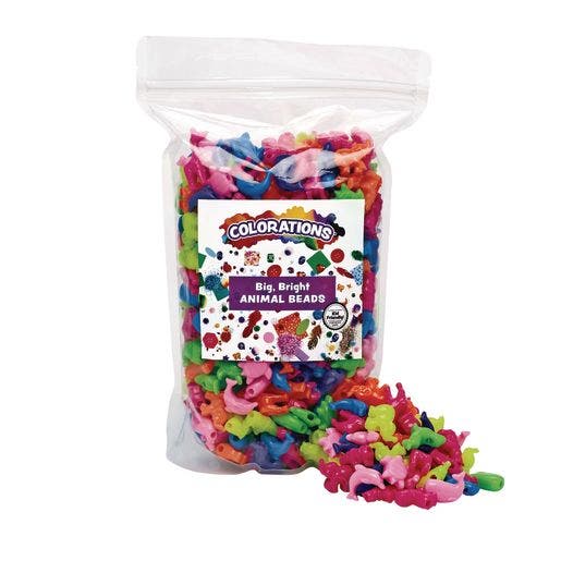 Big Bright Animal Beads 1 Lb - Image 2