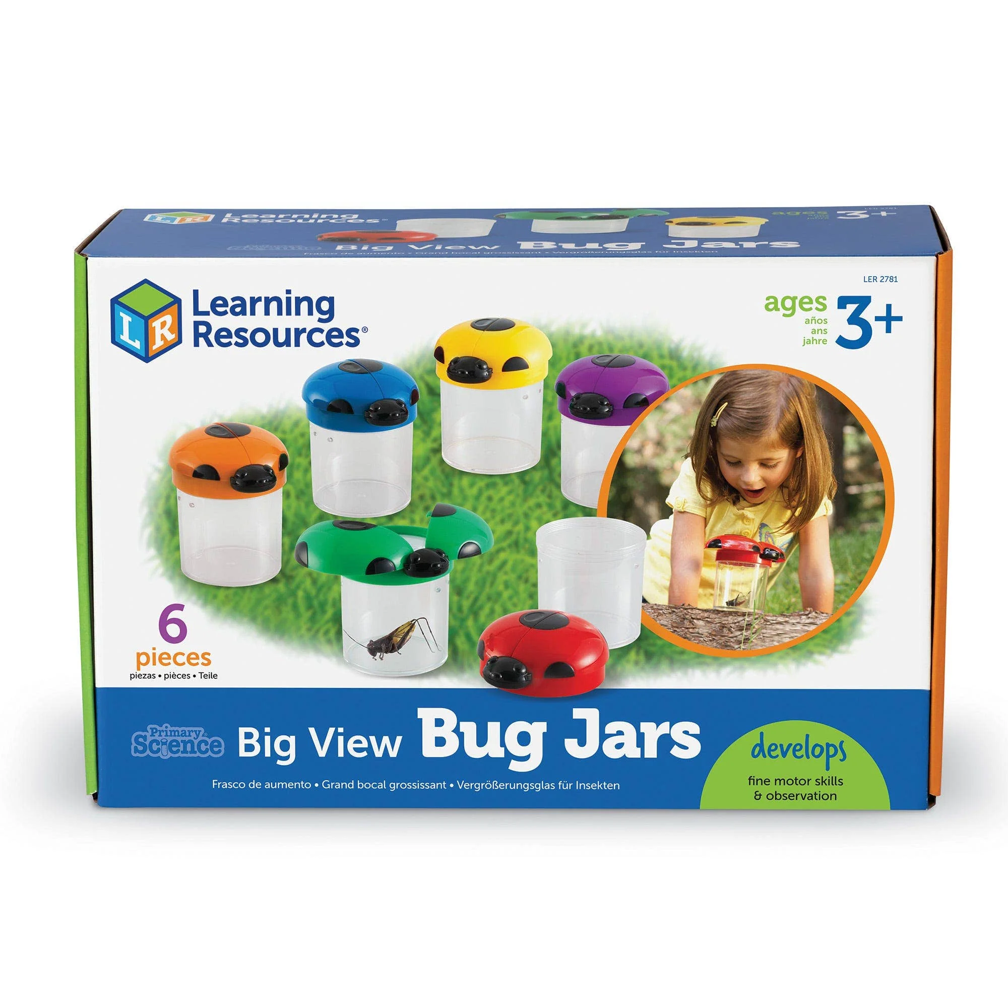Big View Bug Jar Set of 6 - Image 2