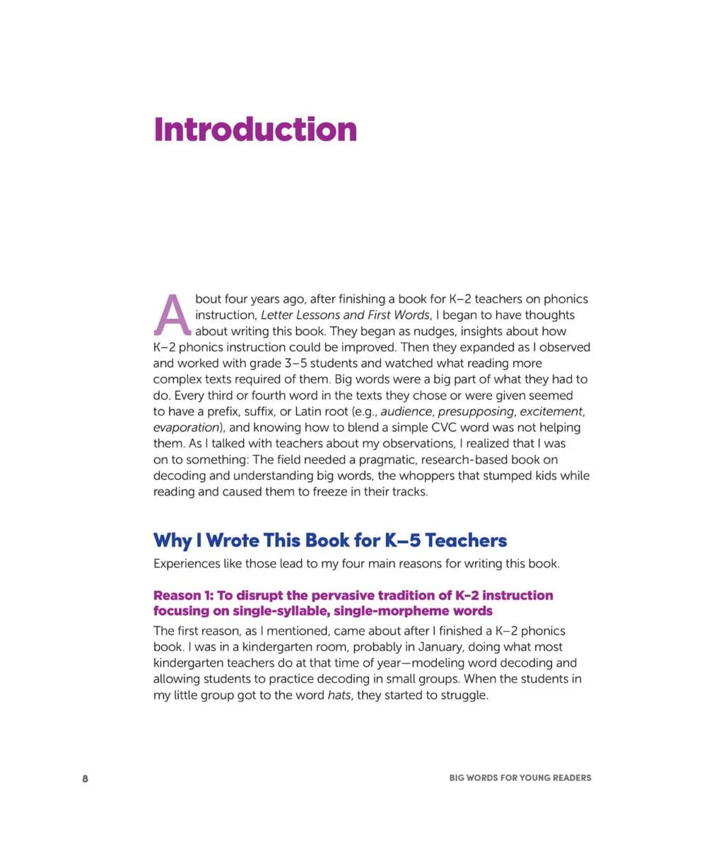 Big Words for Young Readers Teaching Kids in Grades K to 5 to Decode and Understand Words - Image 4