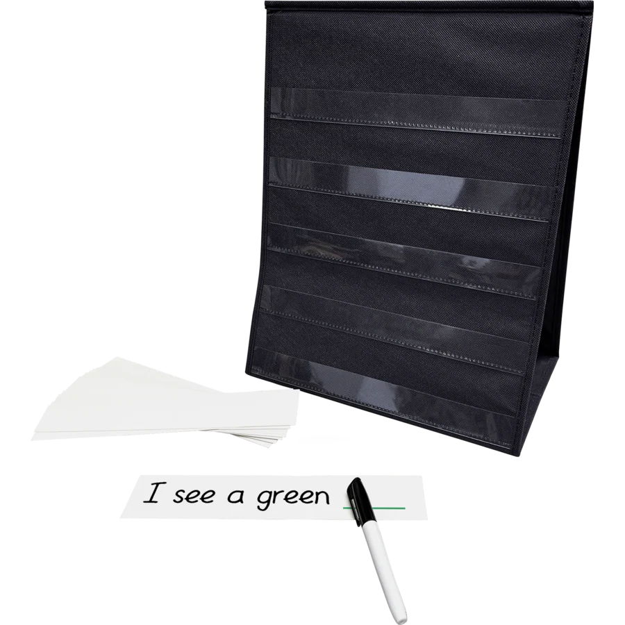 Black Desktop Pocket Chart - Image 2