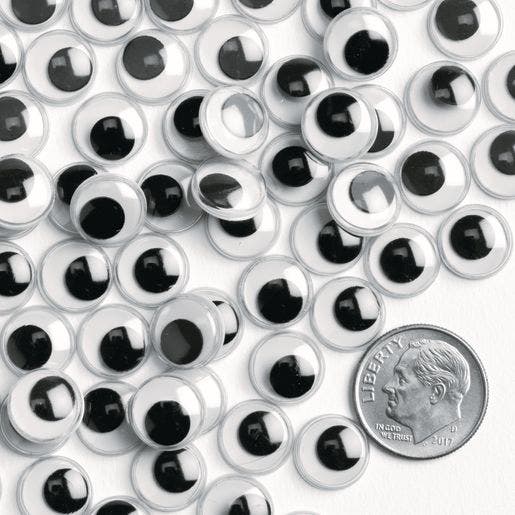 Black Wiggly Eyes 10Mm 1000 Pieces - Image 4