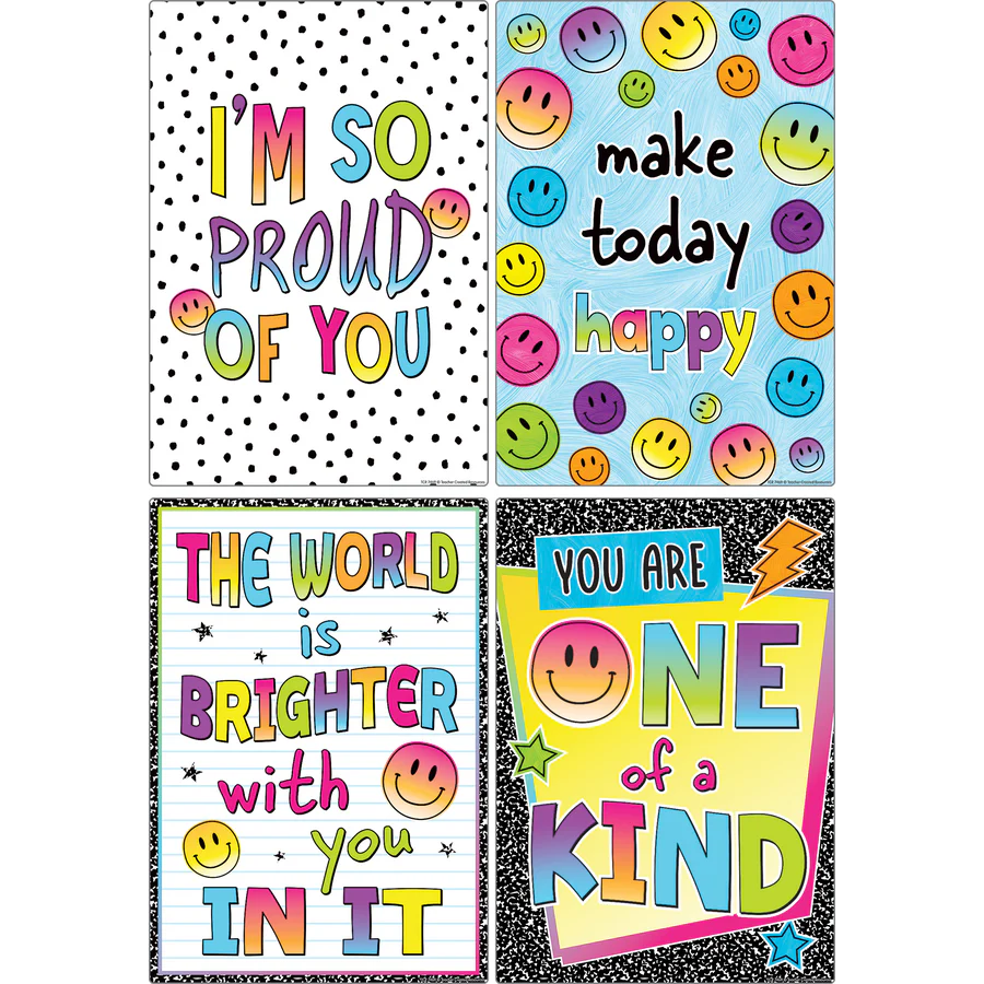 Brights 4Ever Positive Sayings Small Poster Pack - Image 3