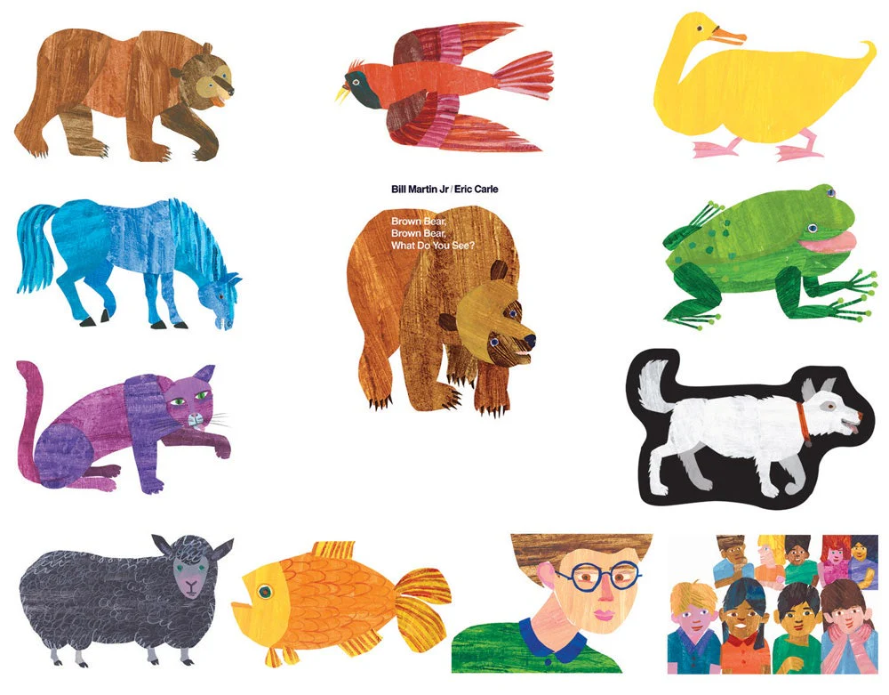 Brown Bear Brown Bear What Do You See Flannel Set