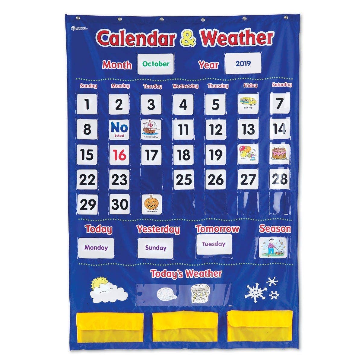 Calendar & Weather Pocket Chart - Image 5
