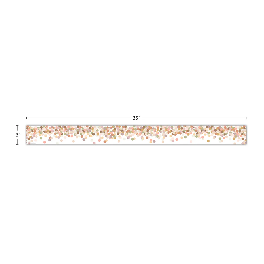 Calming Confetti Straight Border Trim - Image 3