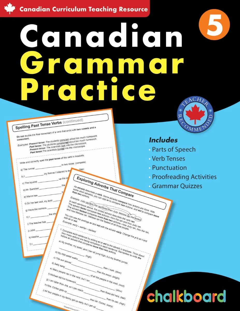 Canadian Grammar Practice Gr. 5