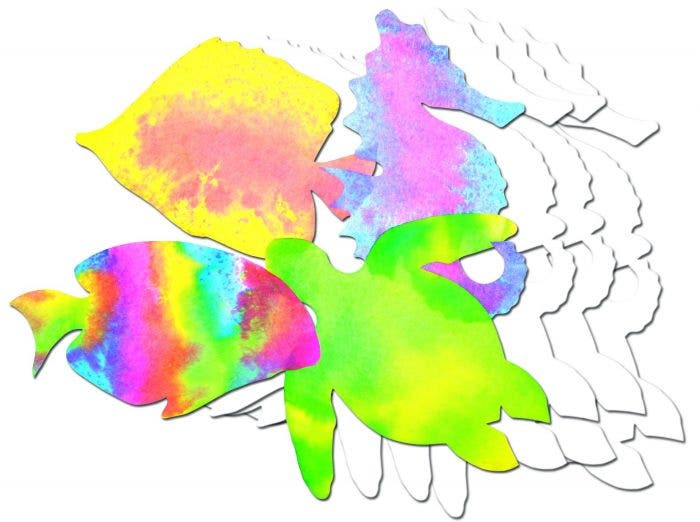 Color Diffusing Paper Sealife 48 pack - Image 2