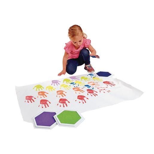 Colorations Candy Colors Jumbo Washable Stamp Pads Set of 6 - Image 2