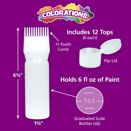 Colorations Creativeflow Pattern Painter Set of 6 - Image 3