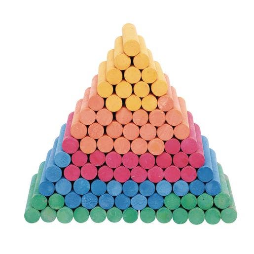 Colorations Dustless Colored Chalk 100 pcs