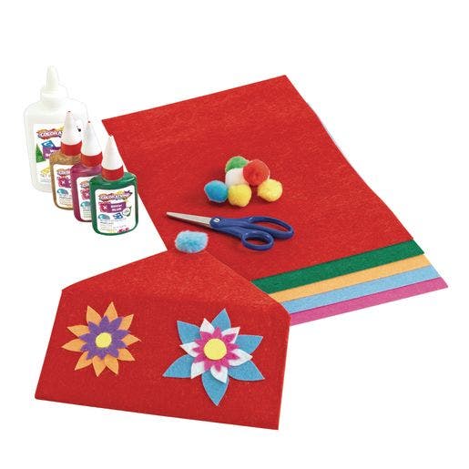 Colorations Felt Sheets 9X12 10 Colors - Image 2