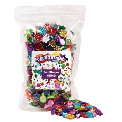 Colorations Fun Gem Shapes 1Lb - Image 2
