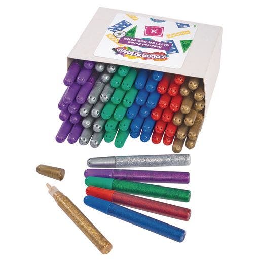Colorations Glitter Glue Pens Set of 72 - Image 3