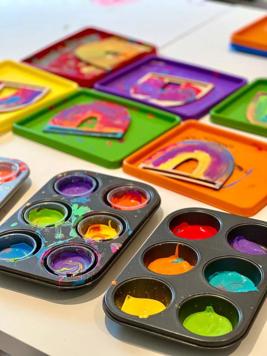 Colorations Mini Art Trays Set of 12 - Image 2