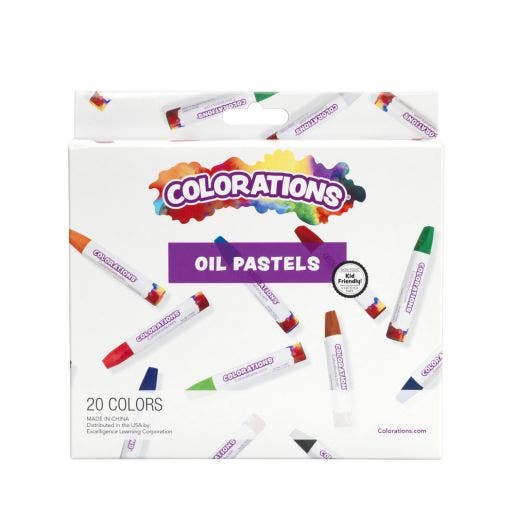 Colorations Oil Pastels 20 Colors - Image 2