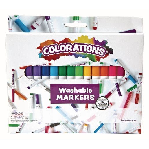 Colorations Washable Classic Markers - Image 2