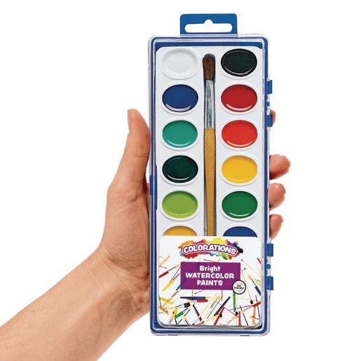 Colorations Washable Watercolor Paints 16 colours - Image 4