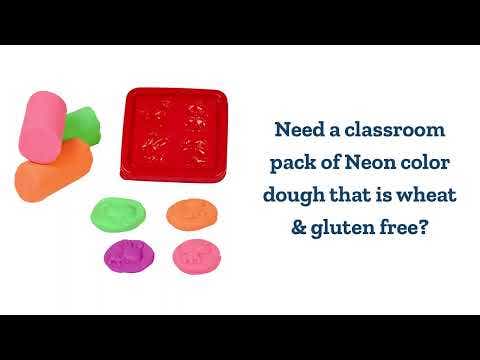 Colorations Wheat and Gluten Free Neon Dough Classroom Pack - Image 7