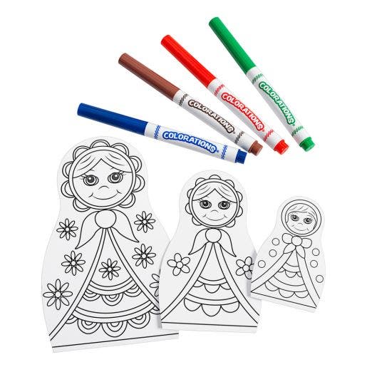 Colorations World Of Art Nesting Dolls - Image 2