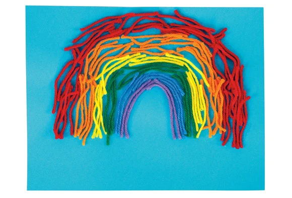 Colorful Collage Yarn 2560 Pieces - Image 3