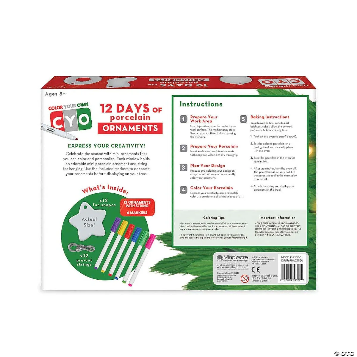 Colour Your Own 12 Days of Ornaments - Image 5