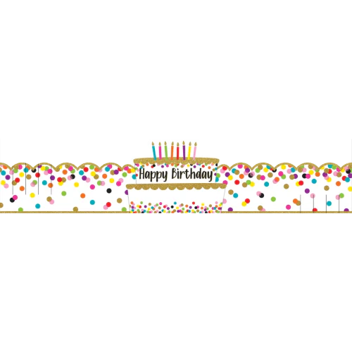 Confetti Happy Birthday Crowns - Image 2