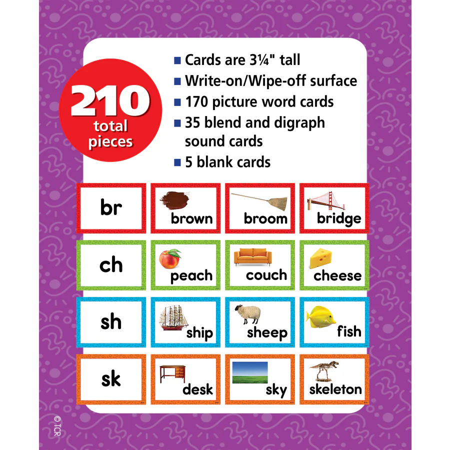 Consonant Blends & Digraphs Pocket Chart Cards - Image 4